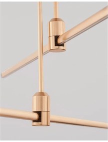 Sistem Linear magnetic-decorativ FEDON, auriu satinat NVL-9028820