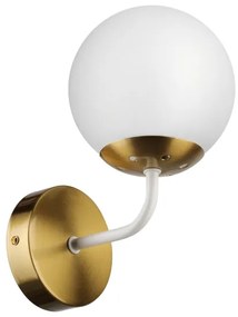 Brilagi - Aplica de perete MALIVA 1xE14/15W/230V, aurie/albă