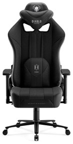 Scaun gaming Diablo X-Player 2.0 din material King Size: Negru