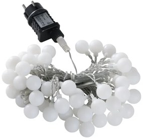 Lanț LED decorativ de exterior LIBISA 50xLED/0,066W/4,5V IP44 Eglo 900239