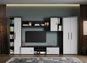 Set Mobilier Living Alb cu Ferrara Max-C11