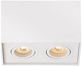 Spot Lucide 22953/02/31 TUBE 2xGU10/50W/230V alb