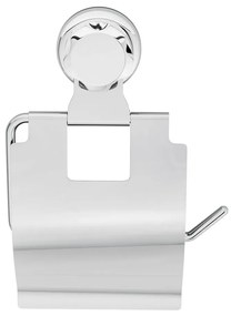 Suport pentru hârtie igienică argintiu autoadeziv din metal Bestlock Bath – Compactor