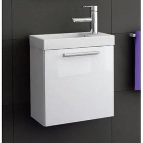 Set mobilier baie (masca si lavoar) Kolpa San Kiki 51x25xH51 cm, alb