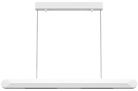Lustra LED suspendata stil minimalist modern Motion alb