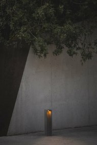 Stalp LED iluminat exterior IP55 GROT 2700K H-70cm gri