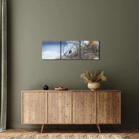 Tablou - Lup (cu ceas) (90x30 cm)