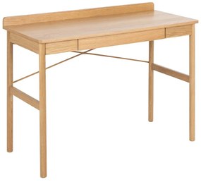 Birou cu aspect de lemn de stejar 50x110 cm Paul – Actona