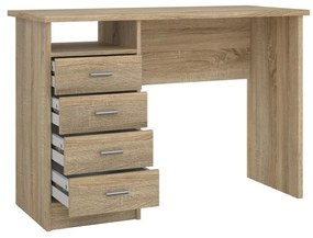 Birou Felix II, stejar sonoma