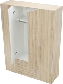 Dulap, 4 uşi, stejar sonoma, GWEN 70429