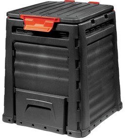 Cutie pentru compost de grădină Keter Eco, 320 l, negru