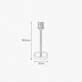 Veioza minimalista din alama Vesta