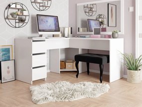 Masă de scris Olendra (Alb). Promo -16%. 1054231