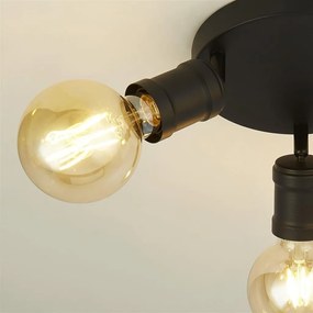 Lustra aplicata design vintage cu 3 spoturi directionabile Dance