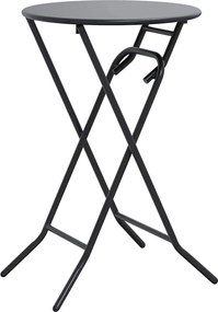 vidaXL Masă de Grădină Antracit 50 x 50 x 72 cm Metal