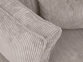 Coltar in forma de U SMART COSARO bej deschis 295x140 cm