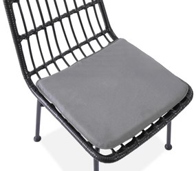 Scaun din ratan negru, LAPRO 401