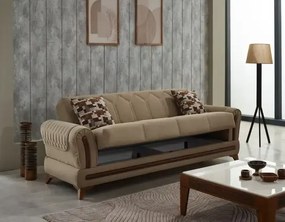 Canapea extensibila 3 locuri cu lada Bodrum