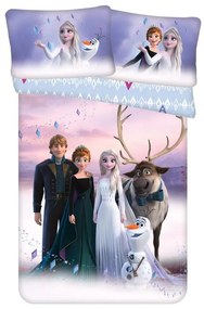 Disney Regatul de gheață Winter Wonderland lenjerie de pat pentru copii 100×135 cm, 40×60 cm