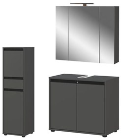Set mobilă de baie gri antracit Lemont – Germania