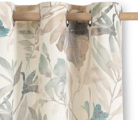 Draperie decorativă CELESTA albă 135 x 250 cm 1 buc