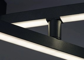 Plafoniera LED moderna cu tije reglabile Negan