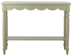 Masă consolă verde-deschis din lemn de pin 36x106 cm Salla – Bloomingville