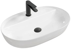 Lavoar Aura ceramica sanitara Alb – 60,5 cm