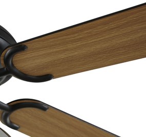 Ventilator de tavan negru 107,5 cm cu comutator cu lanț - Mistral Busa