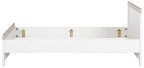 Pat pentru copii alb 90x200 cm Felicia – Roba