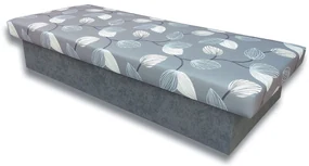 Pat de o persoană (canapea) 90 cm Janae 10 (gri 81 + Melody 14). 793092