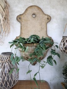 Fantana decorativa de perete, cu aspect vintage, "Old French"