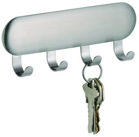 Cuier autoadeziv pentru chei iDesign Forma, 5,5 x 14 cm