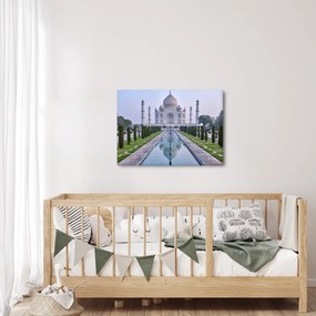 Tablou - Taj Mahal în răsăsrit de soare (70x50 cm)