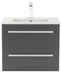 Dulap inferior Vario Clam 60 cu lavoar antracit-antracit