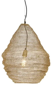 Lampă suspendată orientală aurie 45 cm - Nidum L