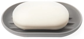 Săpunieră gri din plastic Touch – Umbra