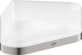 Etajera dus de colt Grohe Selection crom periat Supersteel