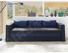 Canapea Vivienne  (albastru închis + negru). Promo -17%. 1123195