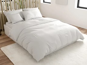 Lenjerie de pat din bumbac STANDO alb Dimensiune lenjerie de pat: 70 x 90 cm | 140 x 200 cm