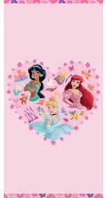 Prințesele Disney Heartfelt Friendship Prosop de baie, prosop de plajă 70x140cm
