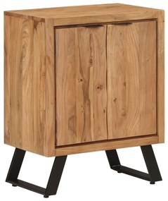 vidaXL Servantă cu 2 uși, 55x36x72 cm, lemn masiv acacia