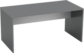 Masa birou RIOMA NEW TYP 16, gri grafit, DTD laminat, 160x80x76 cm