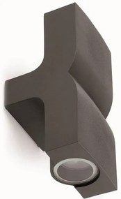 Aplica de perete exterior 2L IP44 Klamp 74408
