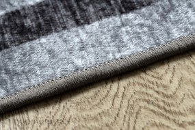 MIRO 51325.805 covor lavabil Geometric, linii anti-alunecare - gri - SECUNDAR-COTATI PRODUSUL