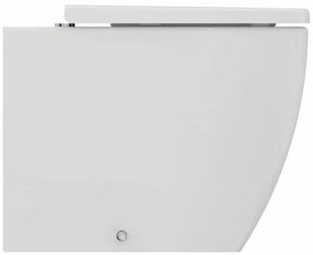 Set vas WC pe pardoseala Ideal Standard Ellisse rimless cu capac softclose alb