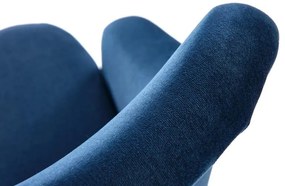 Scaun Toledo 2 velvet bleumarin/stejar miere Monolith 77