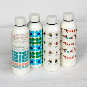 Sticlă crem de călătorie din oțel inoxidabil 500 ml Periodic Table – Rex London