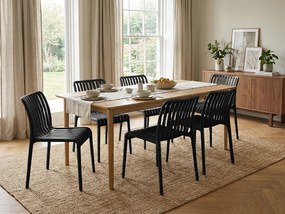 Scaun din plastic TREGO, antracit