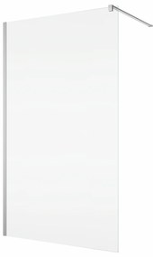 Set paravan dus 80x200 cm Aquaperle, Easy Sanswiss, rigola cu capac faiantabil reversibil din otel si coloana dus crom